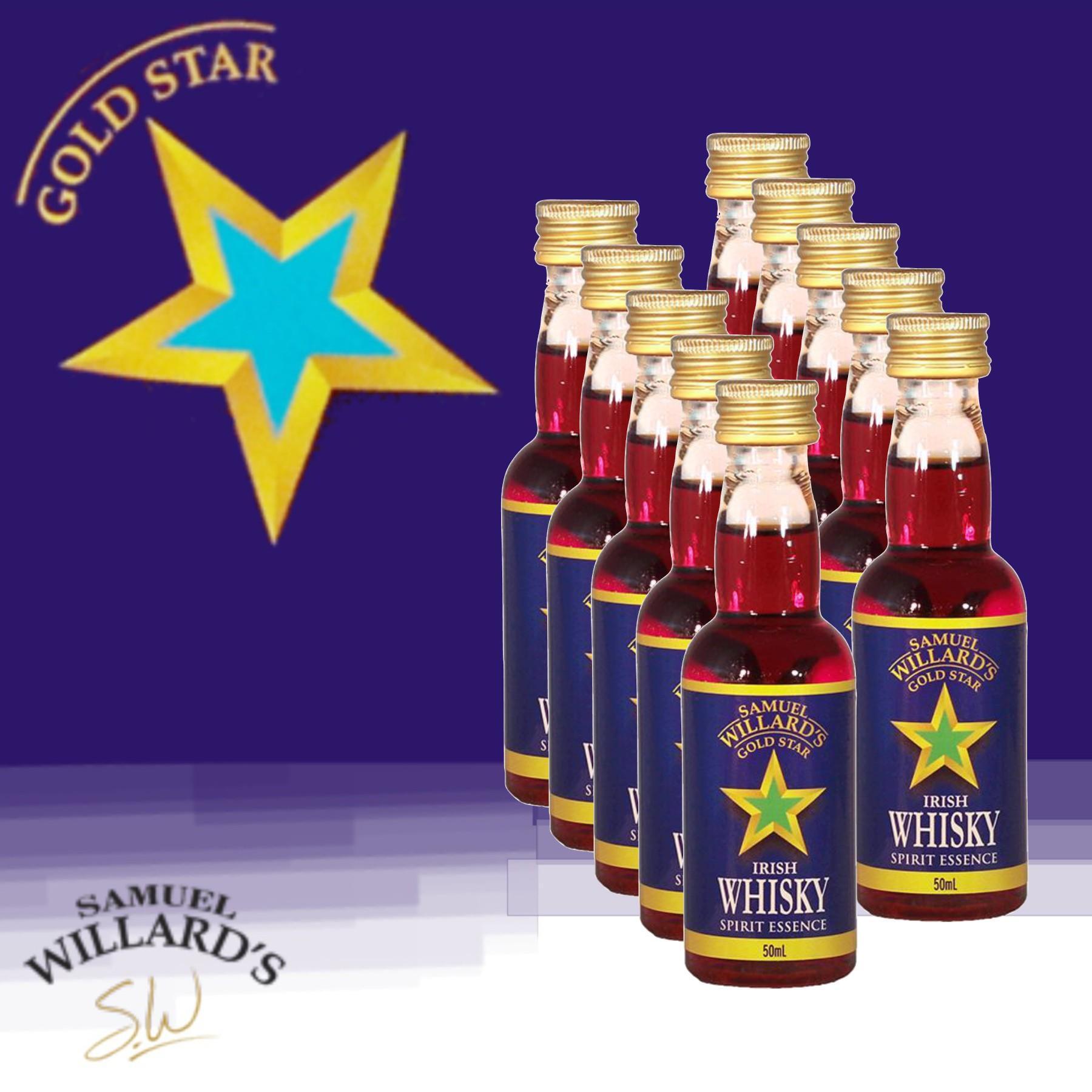 Irish Whisky Gold Star Samuel Willards Emerald Home Brew Supplies